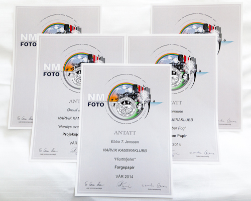 Resultat frå NM i foto – Vår 2014