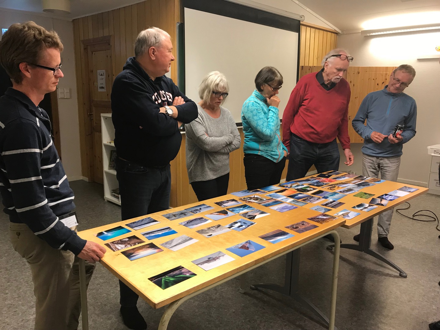 Snart klar for vår første utendørs fotoutstilling