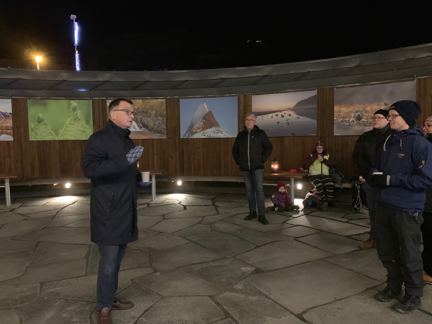 Da er klubbens første utendørs utstilling åpnet